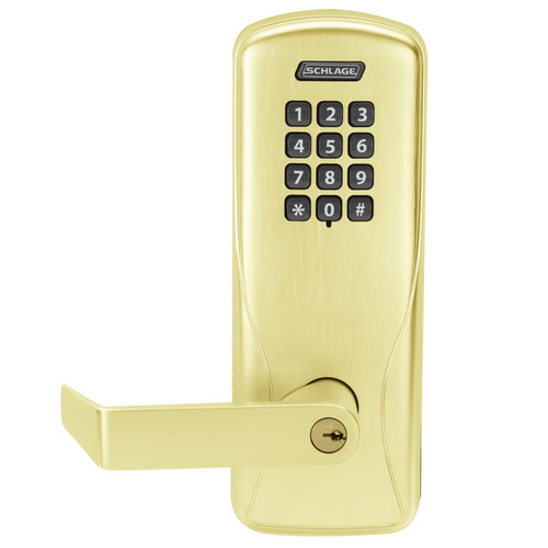 Electric Mortise Lock Bright Brass