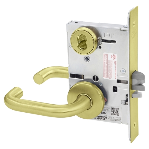 Mortise Lock Satin Brass