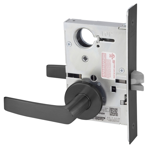 Mortise Lock Black Oxidized Bronze, Oil Rubbed