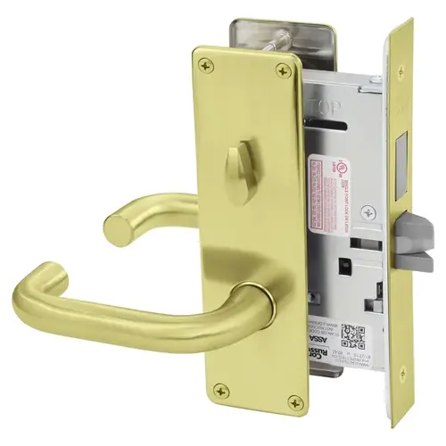 Mortise Lock Satin Brass