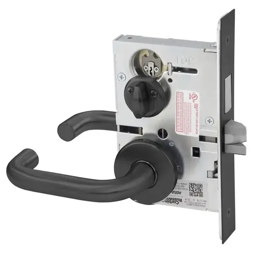 Mortise Lock Black Oxidized Bronze, Oil Rubbed