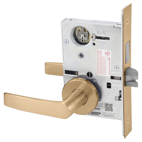 Mortise Lock Satin Bronze Clear Coated