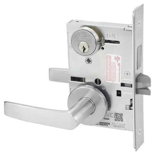 ML2062 Mortise Intruder Deadbolt Lever Lockset Satin Stainless Steel