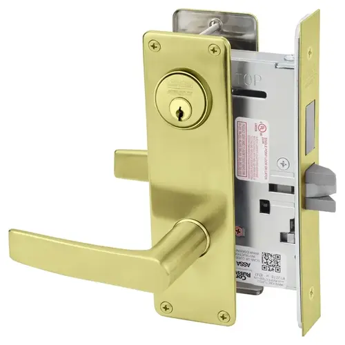 Mortise Lock Satin Brass