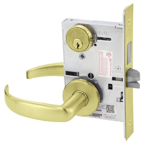 Mortise Lock Satin Brass