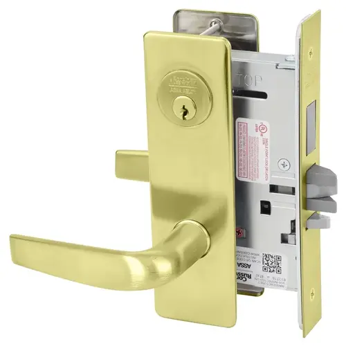 Mortise Lock Satin Brass