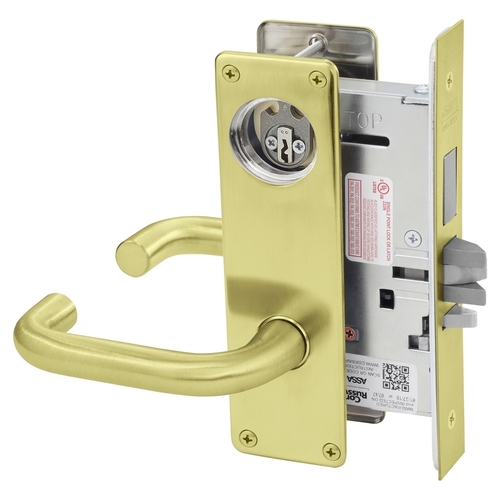 Mortise Lock Satin Brass