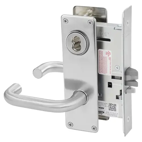 Mortise Lock Satin Chrome