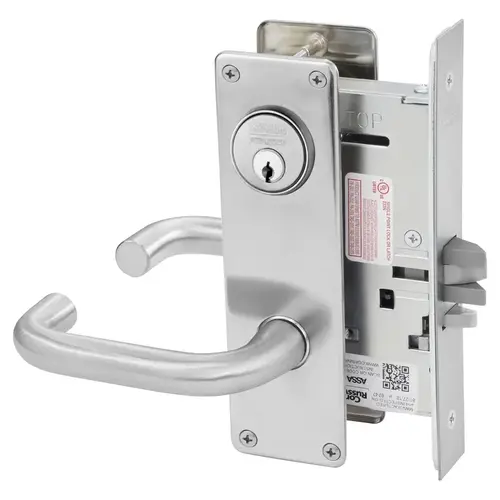 Mortise Lock Satin Chrome