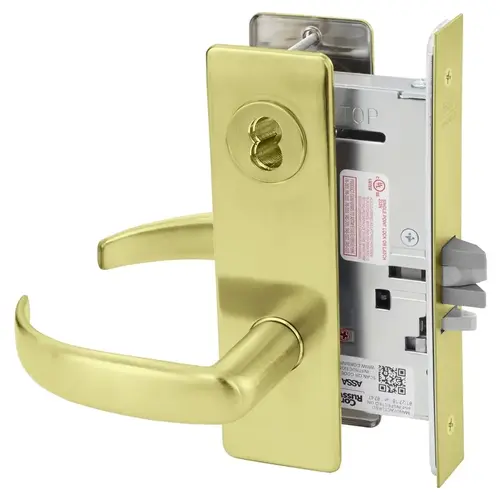 Mortise Lock Satin Brass