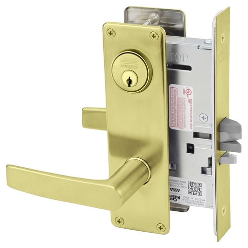 Mortise Lock Satin Brass