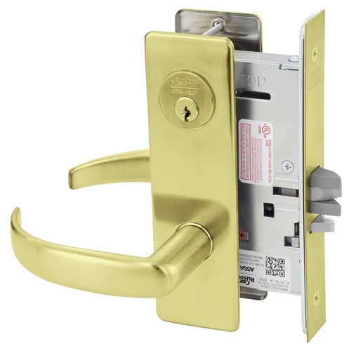 Mortise Lock Satin Brass