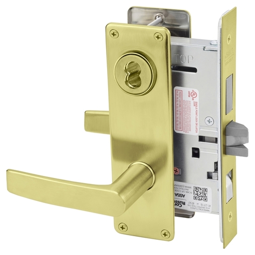 Mortise Lock Satin Brass