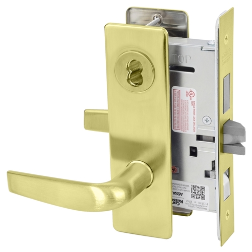 Mortise Lock Satin Brass