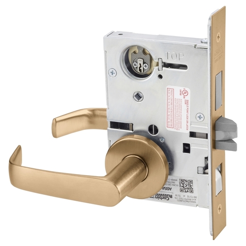 Mortise Lock Satin Bronze Clear Coated