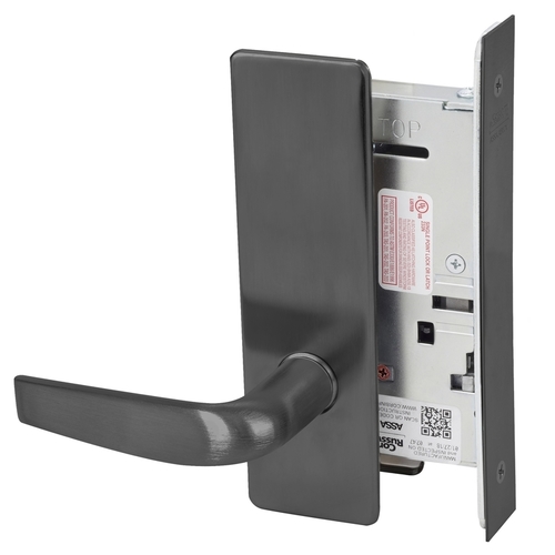 Mortise Lock Black Oxidized Bronze, Oil Rubbed