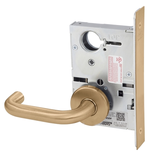 Mortise Lock Satin Bronze Clear Coated