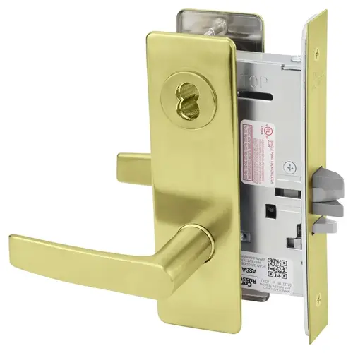 Mortise Lock Satin Brass