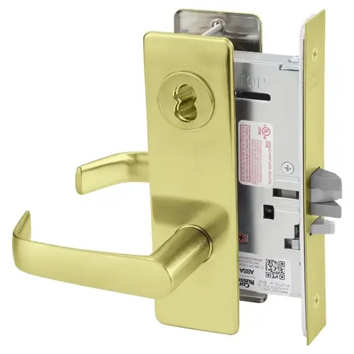 Mortise Lock Satin Brass