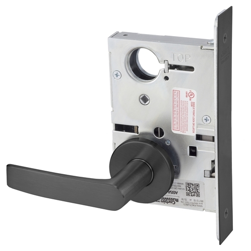 Mortise Lock Black Oxidized Bronze, Oil Rubbed