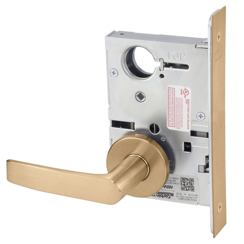 Mortise Lock Satin Bronze Clear Coated