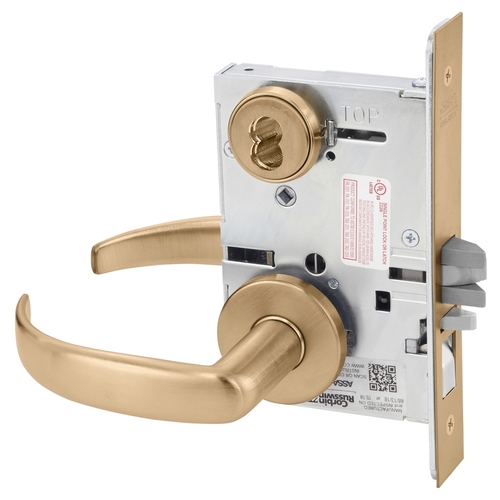 Mortise Lock Satin Bronze Clear Coated