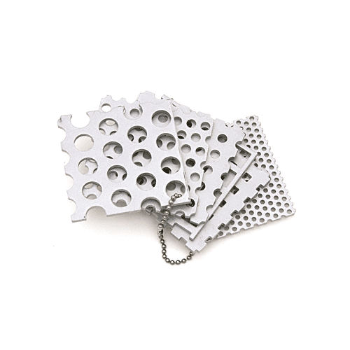 Aluminum Perforated Panel Sample Chain