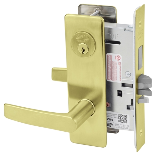 Mortise Lock Satin Brass