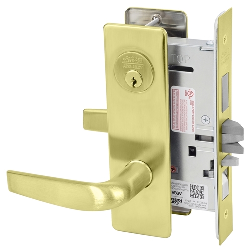 Mortise Lock Satin Brass