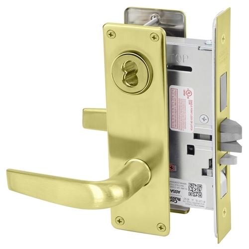 Mortise Lock Satin Brass