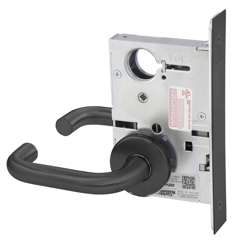 Mortise Lock Black Oxidized Bronze, Oil Rubbed