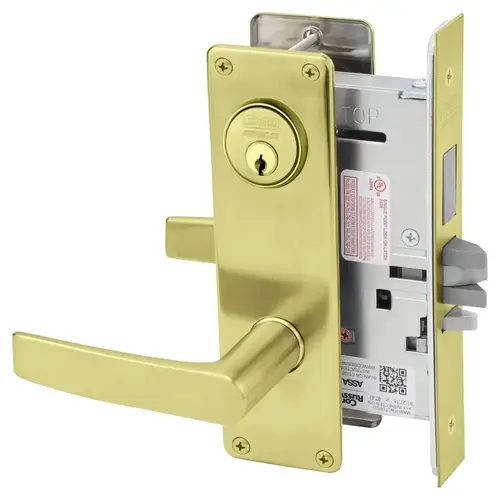 Mortise Lock Satin Brass