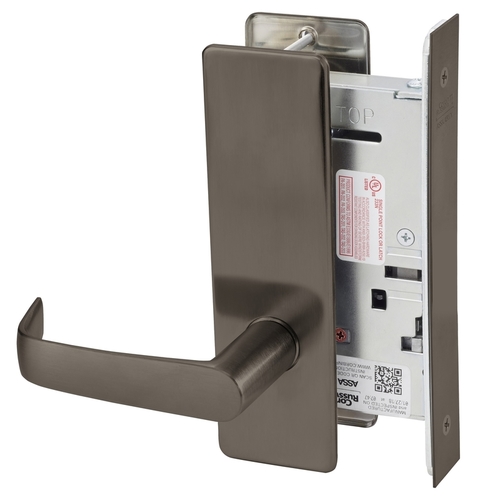 Mortise Lock Dark Oxidized Satin Bronze Oil Rubbed
