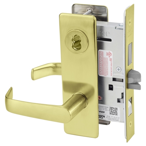 Mortise Lock Satin Brass