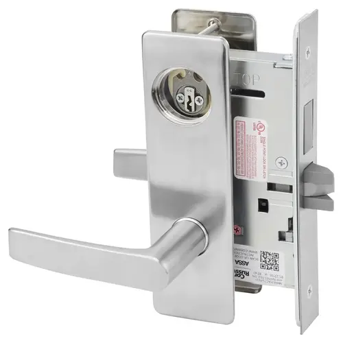 ML2062 Mortise Intruder Deadbolt Lever Lockset Satin Stainless Steel