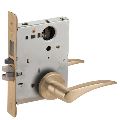 Lock Mortise Lock Satin Brass Blackened Satin Relieved Clear Coated