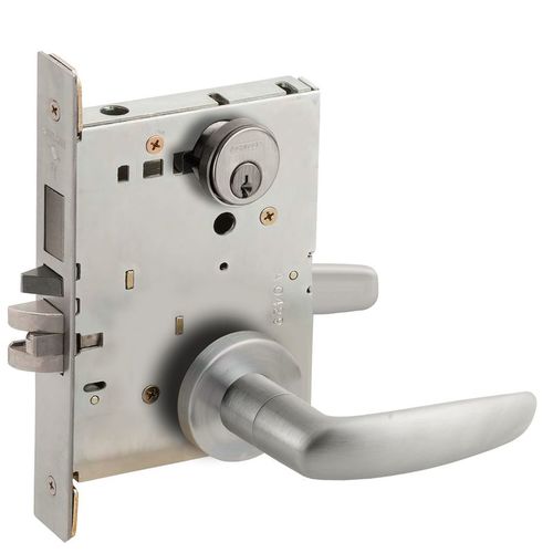 Mortise Lock Satin Chrome