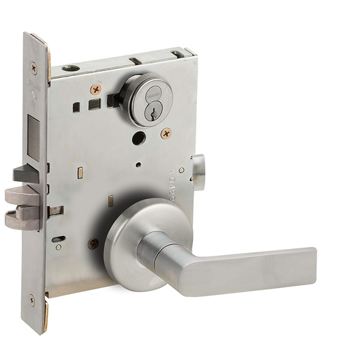 Lock Mortise Lock Satin Stainless Steel