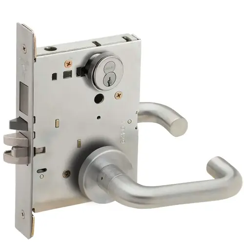 Mortise Lock Satin Chrome