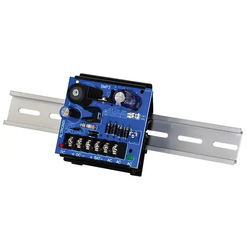 Altronix DPS3 Power Supply/Charger, 6VDC or 12VDC Output use TP1640 or 24VDC Output use T2428100, 6/12/24VDC at 2.5A Output