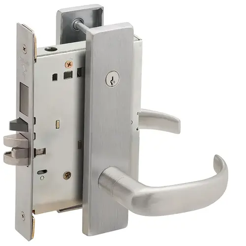 Lock Mortise Lock Satin Stainless Steel