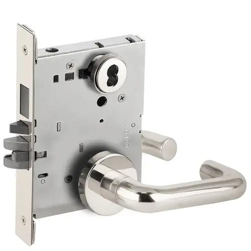 Lock Mortise Lock Bright Stainless Steel