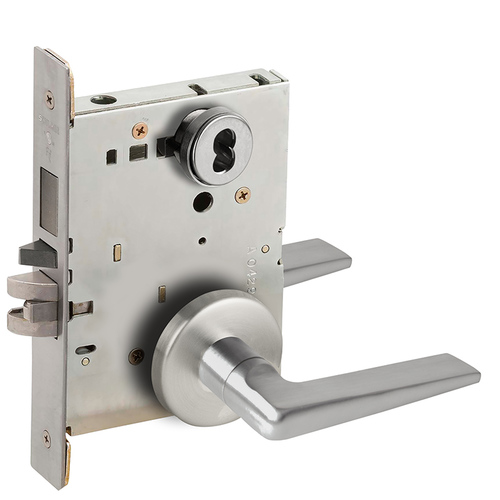 Lock Mortise Lock Satin Stainless Steel