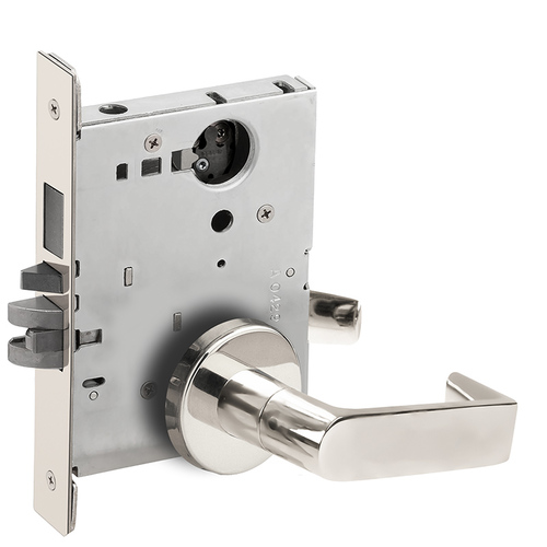 Mortise Lock Bright Stainless Steel