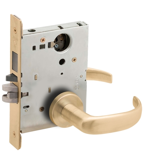 Lock Mortise Lock Satin Brass