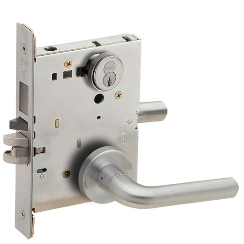 Lock Mortise Lock Satin Stainless Steel