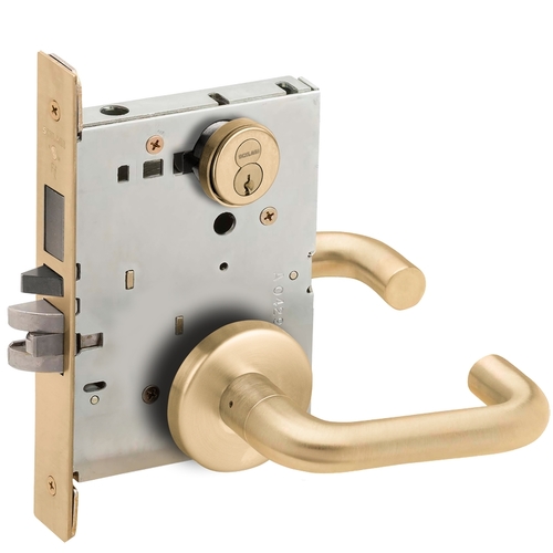 Lock Mortise Lock Satin Brass