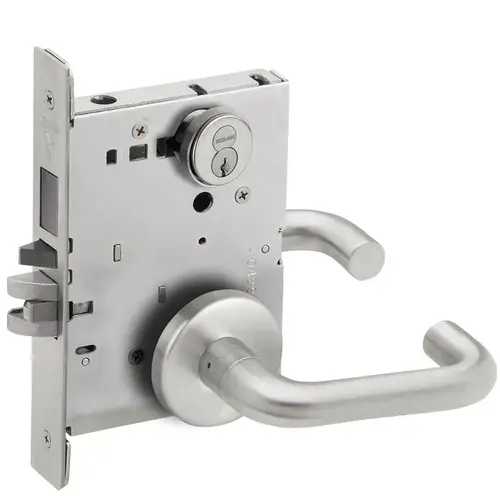 Mortise Lock Satin Chrome