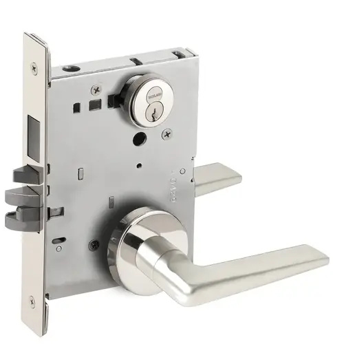 Lock Mortise Lock Bright Chrome