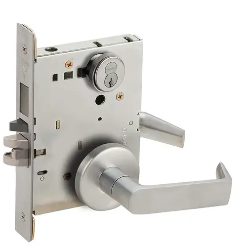 Mortise Lock Satin Chrome